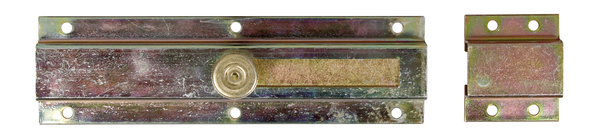 Door bolt with knob handle