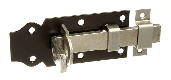 Lock bolt with flat handle