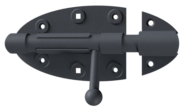Ovado Bolt lock with round handle