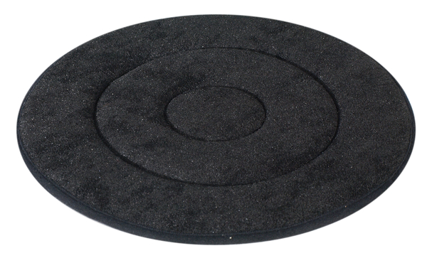 Rotary pad, Material: base plate: plastic, cushion: foam with synthetic fur covering, Diameter: 420 mm, Height: 20 mm, Retail packaged