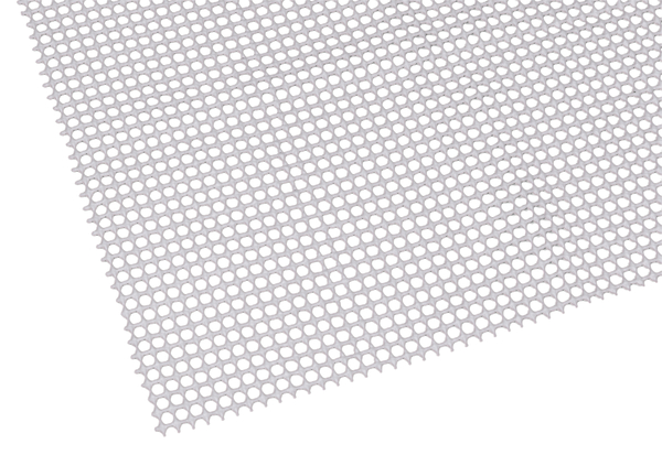 Teppichstopper, Material: PVC, Farbe: weiß, Länge: 1200 mm, Breite: 800 mm, SB-verpackt