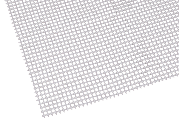 Carpet stopper, Material: PVC, colour: white, Length: 1200 mm, Width: 800 mm