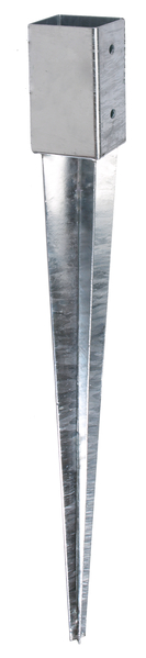 Fence post spike for square timber posts