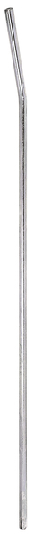 Einschraub-Werkzeug für alle Einschraub-Bodenhülsen, Material: Stahl roh, Oberfläche: galvanisch gelb verzinkt, Gesamtlänge: 950 mm, Durchmesser: 15 mm