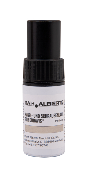 DURAVIS® Nagel- und Schraubenlack, Material: Gebinde: Flasche, Farbe: perlbeige RAL 1035, Inhalt: 9 ml