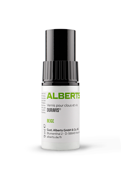 DURAVIS® Nagel- und Schraubenlack, Material: Gebinde: Flasche, Farbe: perlbeige RAL 1035, Inhalt: 9 ml