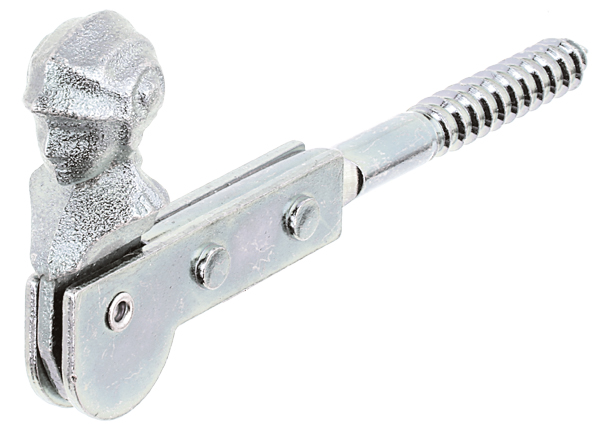Window shutter stopper with decorative ornament