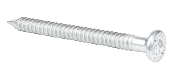 Puntas de fijación, Material: Acero crudo, Superficie: galvanizado, en caja colgante, con marcado CE según DIN EN 14592, Contenido por U.P.: 50 Pieza, Diámetro: 4 mm, Longitud: 50 mm, Embalado SB, CutCase