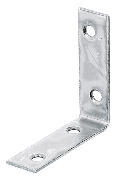 Escuadra de silla, con agujeros de atornillar avellanados en ambos lados, Material: Acero crudo, Superficie: acero galvanizado Sendzimir, Contenido por U.P.: 12 Pieza, Profundidad: 50 mm, Altura: 50 mm, Anchura: 15 mm, Espesura del material: 1,75 mm, Número de agujeros: 4, Perforación: Ø4,5 mm, en paquete grande