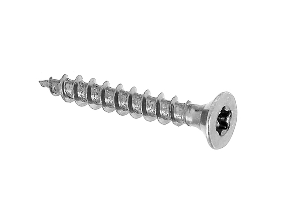 Wood screw Mini-Fix, Material: raw steel, Surface: blue galvanised, in hanging box, Contents per PU: 16 Piece, Diameter: 3.5 mm, Length: 25 mm, Item description: Without bit, Retail packaged