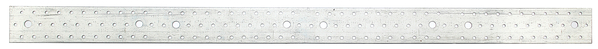 Perforated steel strip