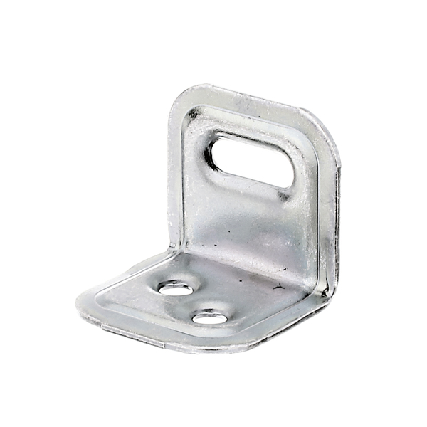 Escuadra regulable empotrada, con agujeros para atornillar avellanados, Material: Acero crudo, Superficie: galvanizados, pasivado con capa gruesa, Profundidad: 25 mm, Altura: 25 mm, Anchura: 30 mm, Espesura del material: 1,25 mm, Número de agujeros: 1 / 2, Perforación: 15 x 5 / Ø5 mm, CutCase