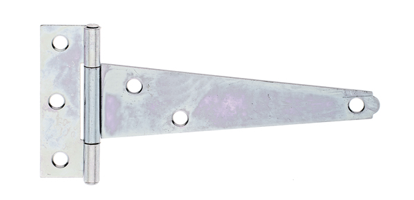 Bisagra para baúl, con pasador remachado, con agujeros para atornillar avellanados, Material: Acero crudo, Superficie: galvanizados, pasivado con capa gruesa, Longitud de la banda: 125 mm, Anchura de la bisagra: 22,5 mm, Longitud de la bisagra: 70 mm, Anchura de la banda: 33,5 mm, Versión: enrollado, Espesura del material: 1,50 mm, Número de agujeros: 6, Perforación: Ø5,5 mm