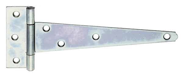 Box hinge, with riveted pin, with countersunk screw holes, Material: raw steel, Surface: galvanised, thick-film passivated, Belt length: 200 mm, Hinge width: 32 mm, Hinge length: 90 mm, Belt width: 43.5 mm, Type: rolled, Material thickness: 2.50 mm, No. of holes: 7, Hole: Ø6.3 mm