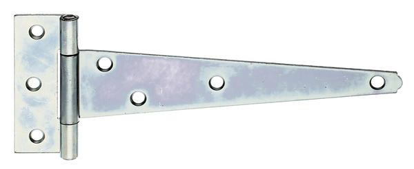 Bisagra para baúl, con pasador remachado, con agujeros para atornillar avellanados, Material: Acero crudo, Superficie: galvanizados, pasivado con capa gruesa, Longitud de la banda: 200 mm, Anchura de la bisagra: 32 mm, Longitud de la bisagra: 90 mm, Anchura de la banda: 43,5 mm, Versión: enrollado, Espesura del material: 2,50 mm, Número de agujeros: 7, Perforación: Ø6,3 mm