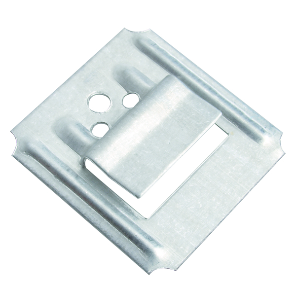 Grapa de friso roma, Material: Acero crudo, Superficie: galvanizado, Contenido por U.P.: 250 Pieza, Profundidad de la garra: 4 mm, Altura de la garra: 2 mm