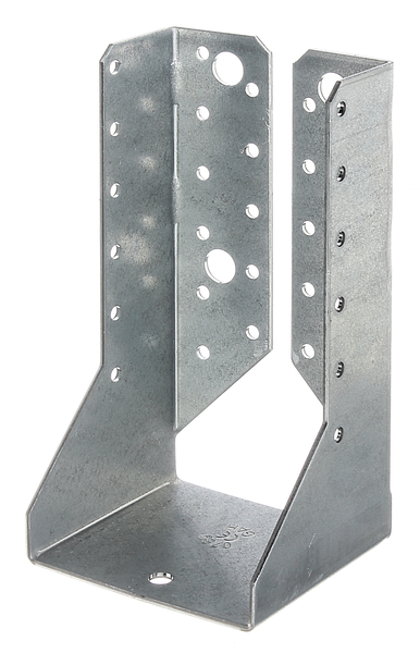 Joist hanger, type B, Material: raw steel, Surface: sendzimir galvanised, with CE marking in accordance with ETA-08/0171, Clear width: 76 mm, Height: 152 mm, Material thickness: 2.00 mm, No. of holes: 4 / 34, Hole: Ø11 / Ø5 mm