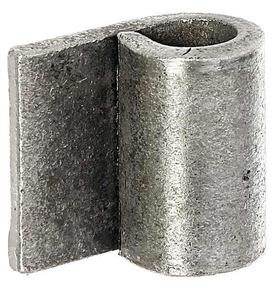 Anschweißband, Material: Stahl roh, zum Anschweißen, Durchmesser: 13 mm, Abstand Außenkante - Mitte Rolle: 30 mm, Höhe: 40 mm, Materialstärke: 5 mm