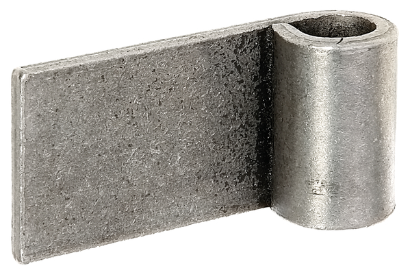 Anschweißband, Material: Stahl roh, zum Anschweißen, Durchmesser: 16 mm, Abstand Außenkante - Mitte Rolle: 75 mm, Höhe: 45 mm, Materialstärke: 5 mm