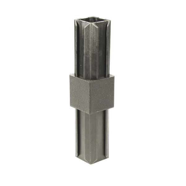 XD tube connector, straight, Material: polyamide 6, colour: black, For tube: 20 x 20 x 1.5 mm