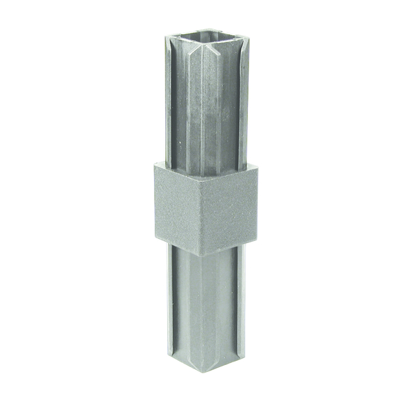 Raccord XD tube carré droit, Matériau: Polyamide 6, couleur : noir, pour tube: 30 x 30 x 2,0 mm