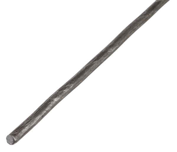 Barra tonda, Materiale: acciaio grezzo, laminato a caldo, diametro: 8 mm, Lunghezza: 2000 mm