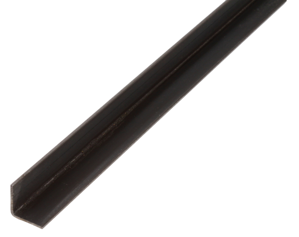 Winkelprofil, Material: Stahl roh, warmgewalzt, Breite: 20 mm, Höhe: 20 mm, Materialstärke: 3 mm, Ausführung: gleichschenklig, Länge: 2000 mm