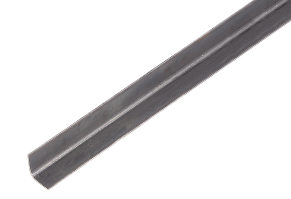 Angle profile, Material: raw steel, cold rolled, Width: 15 mm, Height: 15 mm, Material thickness: 1.2 mm, Type: equal sided, Length: 1000 mm