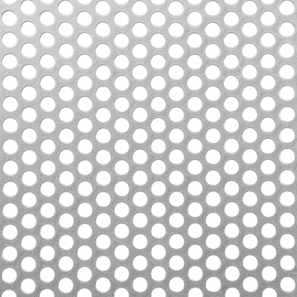 Perforated sheet, round holes