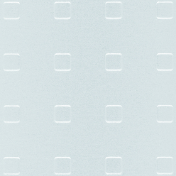 Textured sheet, square design, Material: Aluminium, Surface: silver anodised, Length: 1000 mm, Width: 200 mm, Material thickness: 1.00 mm