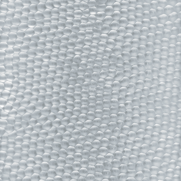 Strukturblech, Design: gehämmert, Material: Aluminium, Oberfläche: natur, Länge: 500 mm, Breite: 250 mm, Materialstärke: 0,50 mm