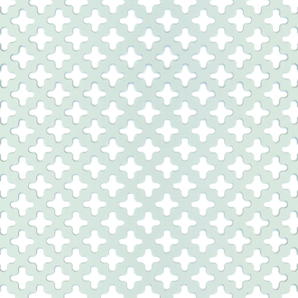 Perforated sheet, cross perforation