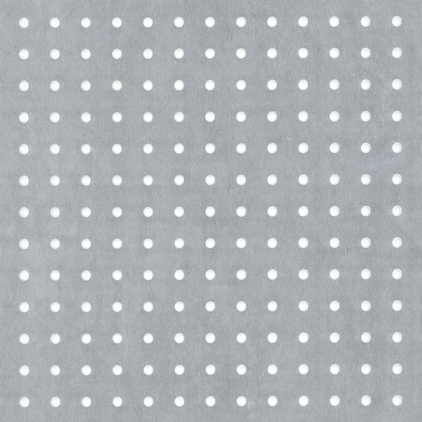 Perforated sheet, round holes, Material: Aluminium, Surface: untreated, Length: 1000 mm, Width: 120 mm, Distance from middle to middle of hole: 15 mm, Material thickness: 1.50 mm, Hole-Ø: 4.5 mm