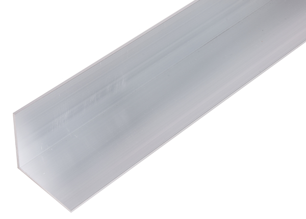 BA-Profile, angle, Material: Aluminium, Surface: untreated, Width: 60 mm, Height: 60 mm, Material thickness: 3 mm, Type: equal sided, Length: 1000 mm