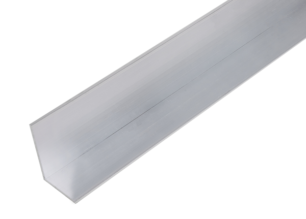 BA-Profile, angle, Material: Aluminium, Surface: untreated, Width: 70 mm, Height: 40 mm, Material thickness: 3 mm, Type: unequal sided, Length: 2000 mm