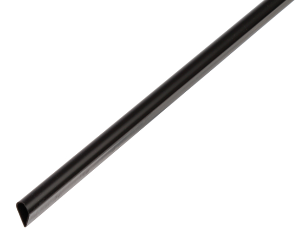 Klemmprofil, Material: PVC-U, Farbe: schwarz, Breite: 15 mm, Materialstärke: 0,9 mm, Länge: 2000 mm