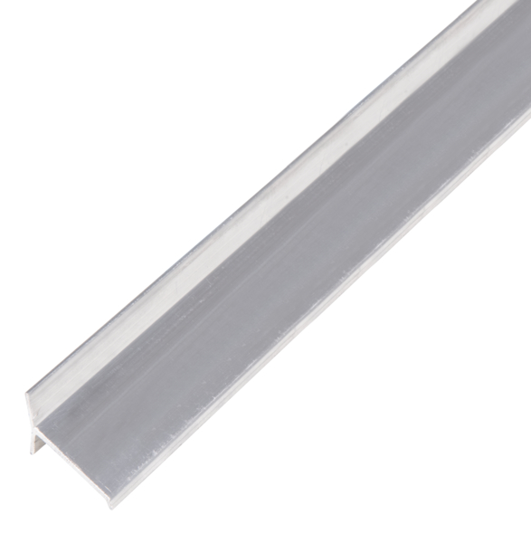 Threshold profile Y, Material: Aluminium, Surface: untreated, Width: 34 mm, Height: 17 mm, Length: 1000 mm, Material thickness: 1.00 mm