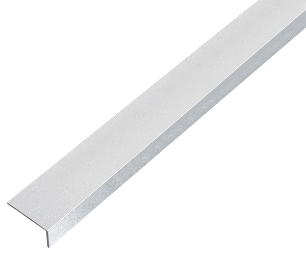 Angle profile, self-adhesive, with protective film