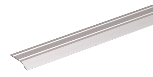 Ausgleichsprofil, selbstklebend, Material: Aluminium, Oberfläche: silberfarbig eloxiert, Breite: 30 mm, Höhe: 6 mm, Länge: 900 mm, Materialstärke: 2,00 mm, SB-verpackt