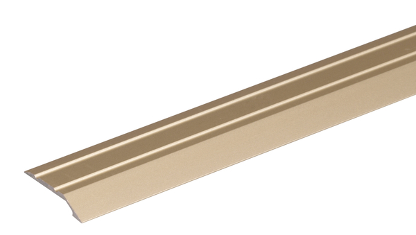 Levelling profile, self-adhesive, Material: Aluminium, Surface: sand anodised, Width: 39 mm, Height: 10 mm, Length: 900 mm, Material thickness: 2.00 mm, Retail packaged
