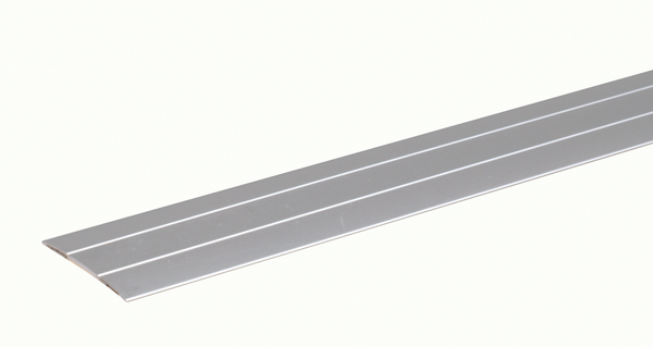 Transition profile, self-adhesive, Material: Aluminium, Surface: silver anodised, Width: 38 mm, Length: 900 mm, Material thickness: 1.00 mm, Retail packaged