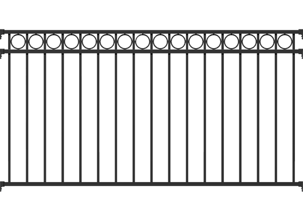 Fence panel Circle