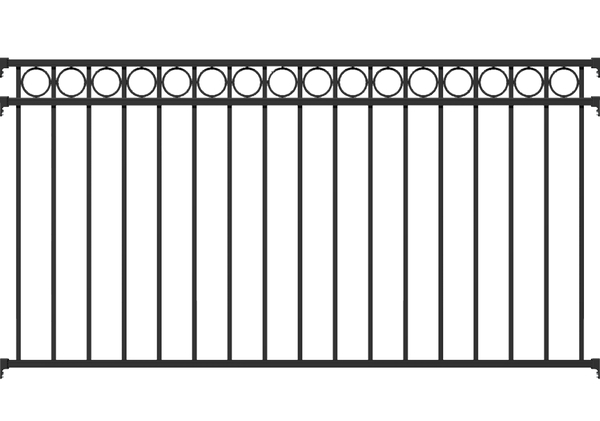Fence panel Circle