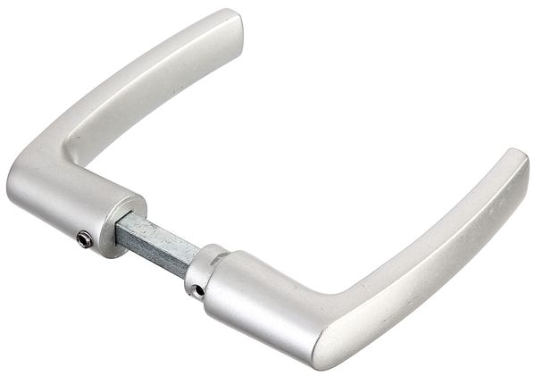 Door handle, Material: cast aluminium, Contents per PU: 2 Piece, Distance: 50 mm, Width: 115 mm, Retail packaged