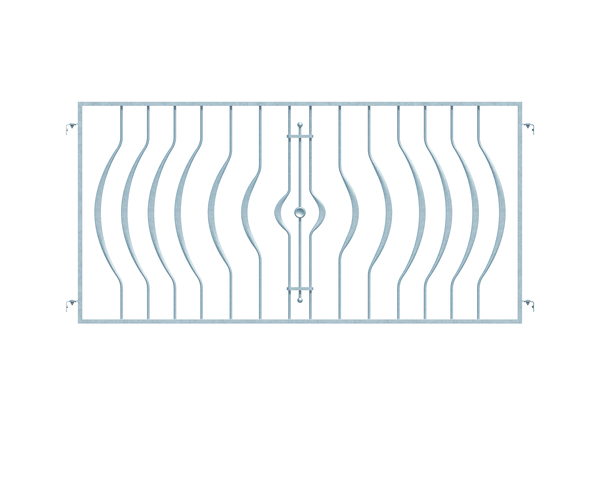 Fence panel Frankfurt in customised dimensions