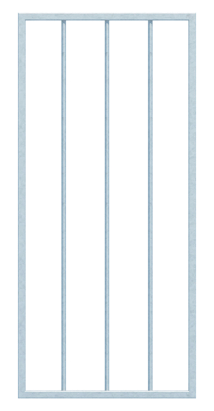 Window grille Basic I in customised dimensions