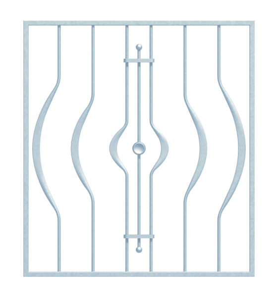 Window grille Frankfurt in customised dimensions, for mounting in the window reveal or on the outside wall, Material: raw steel, Surface: hot-dip galvanised passivated, mounting on the wall, reveal width: 571 - 945 mm, reveal height: 880 - 1160 mm, Frame width: 651 - 1025 mm, Frame height: 880 - 1160 mm, Frame thickness: 30 x 20 mm, Filler material Ø: 16 mm, Number of attachment points: 4, Traverse: without, 15-year warranty against rusting through