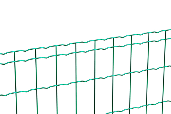 Welded mesh Fix-Clip Pro®, Material: raw steel, Surface: galvanised, green powder-coated, Contents per PU: 10 m, Length: 10 m, Height: 810 mm, Mesh width: 50 x 100 mm, Wire Ø: 2.2 mm, 10-year warranty against rusting through