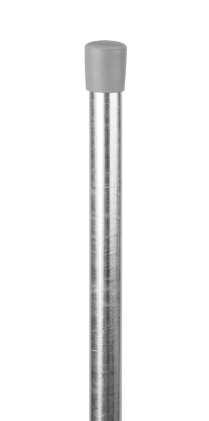 Geflechtspannstab, Material: Stahl roh, Oberfläche: feuerverzinkt passiviert, Länge: 1050 mm, Geflechthöhe: 1000 mm, Durchmesser: 10 mm, 15 Jahre Garantie gegen Durchrosten