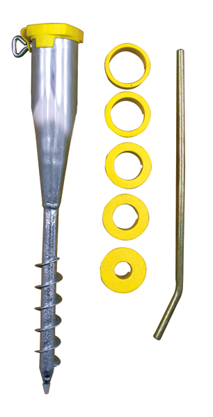 Ввертная грунтовая гильза для труб Ø 25 - 65 мм, подходит для всех стояков Ø 25 – 65 мм, Материал: Сталь необработанная, Поверхность: оцинкованный горячим способом, Общая длина: 560 мм